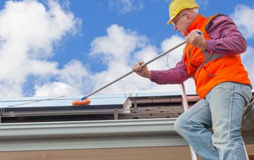 Upper Moor soft wash roof cleaning